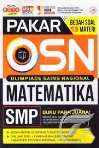 Pakar OSN Matematika SMP